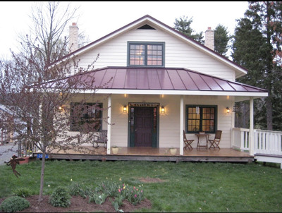 cottage in the woods